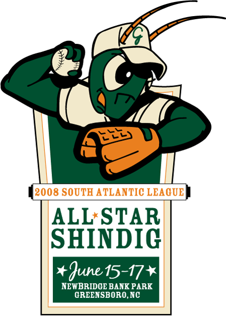 South Atlantic League All-Star Game 2008 Primary Logo iron on transfers for clothing